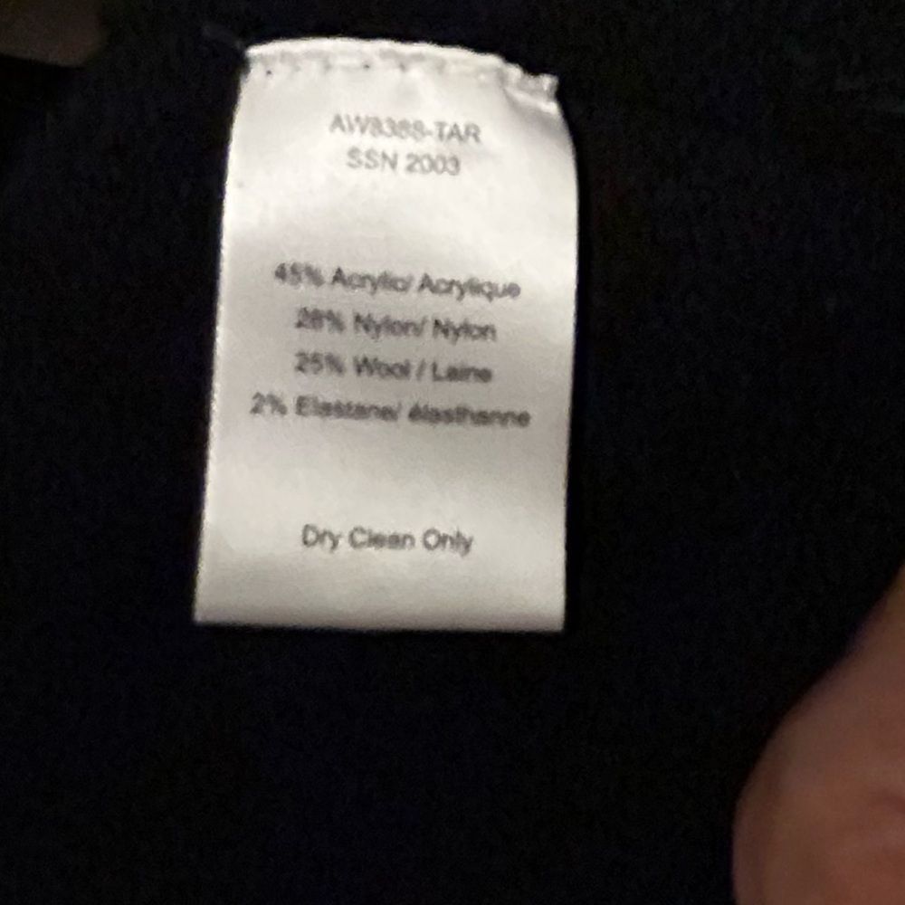 ATM Anthony Thomas Mellilo Black Long open Chunky cardigan pockets L Minimalist - Picture 11 of 13